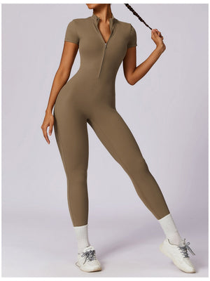 Liber Autumn Women's Zipper Bodysuit