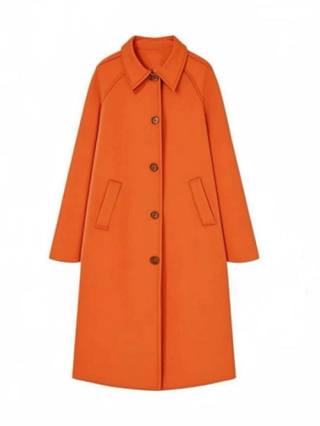 Old Lattice lining Mid-length Trench Coats