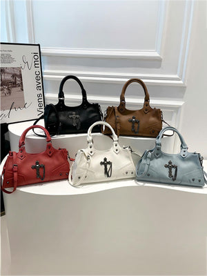 It's A Chain-studded Handbag.