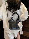Knotted Color Block Handbag