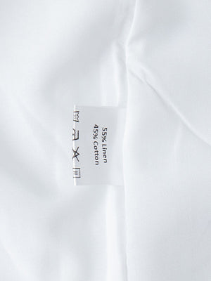 Square Collar Cotton And Linen Camisoles Leisure Temperament Maxi Dresses