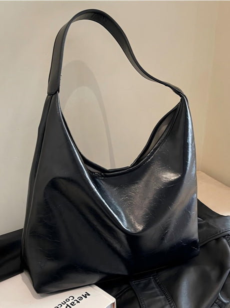 Soft And Spacious Commuter Shoulder Bag