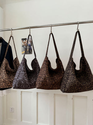Leopard Print Large Capacity Shoulder Bag