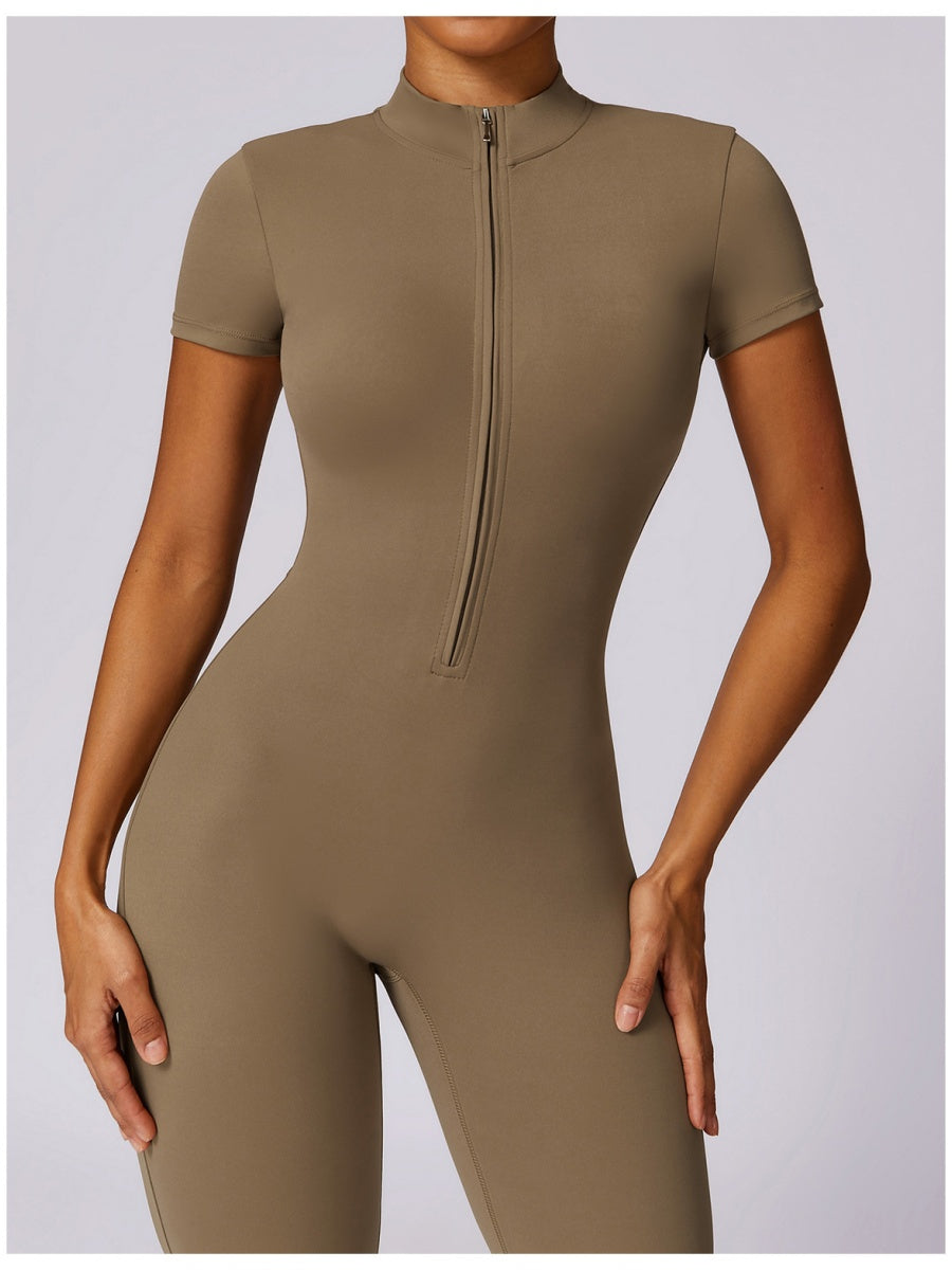 Liber Autumn Women's Zipper Bodysuit