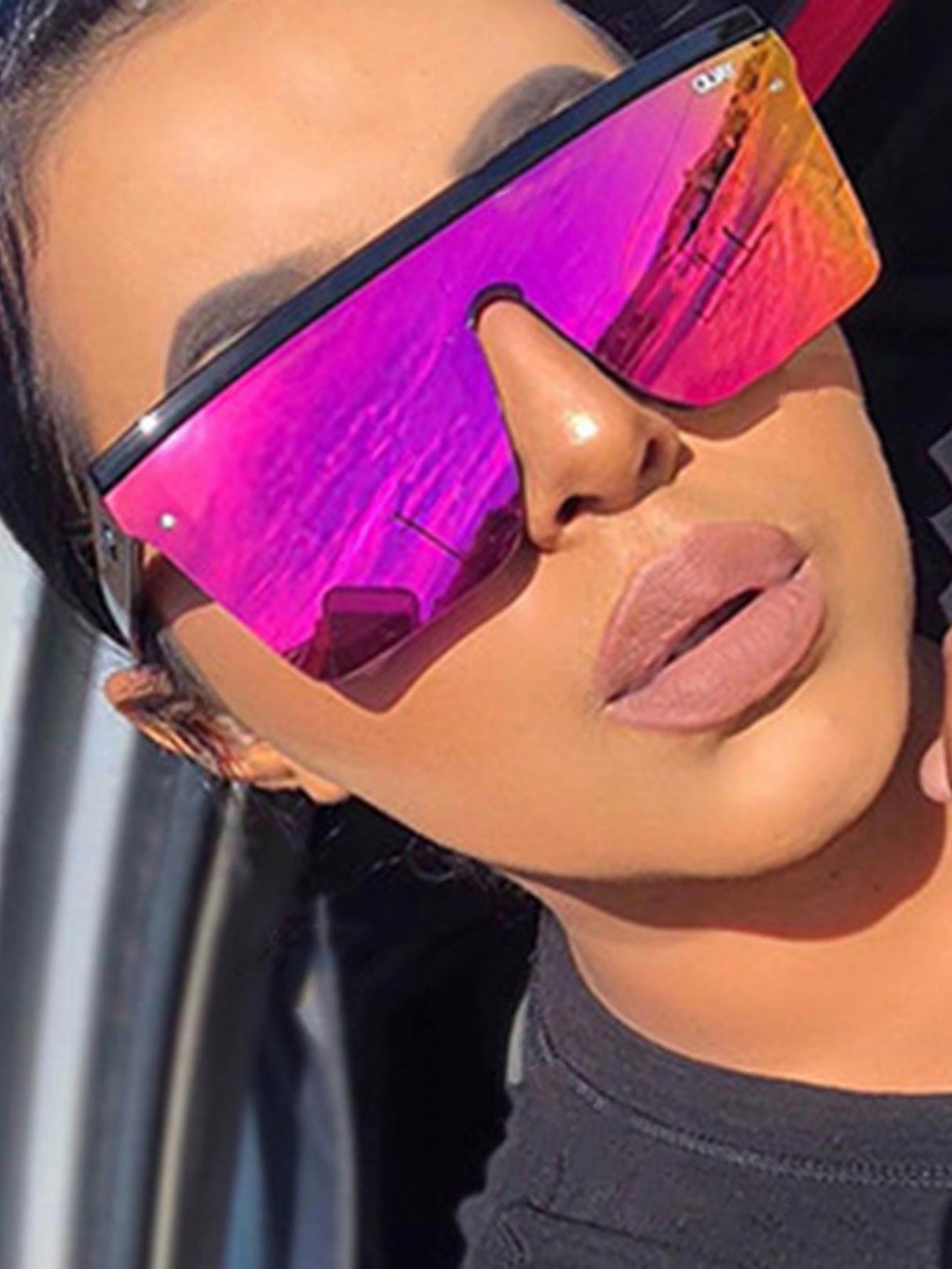 Trendy Oversized Sunglasses