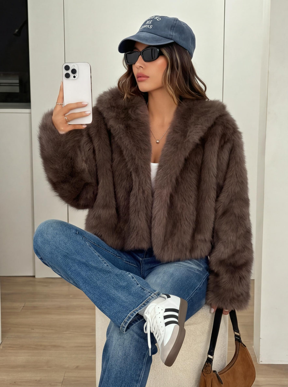 American-style Hot And Beautiful Fur Coat
