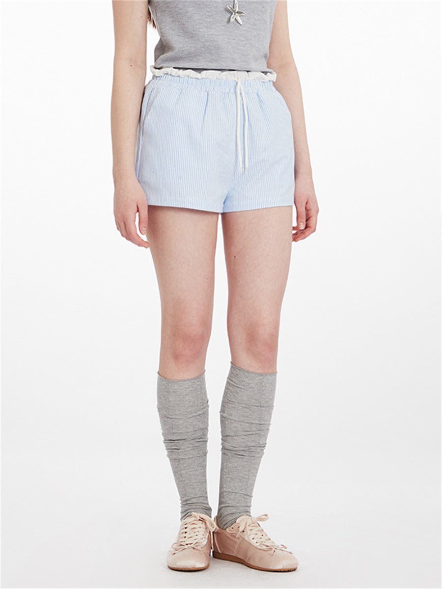 Liber Summer Women's Lace up Shorts