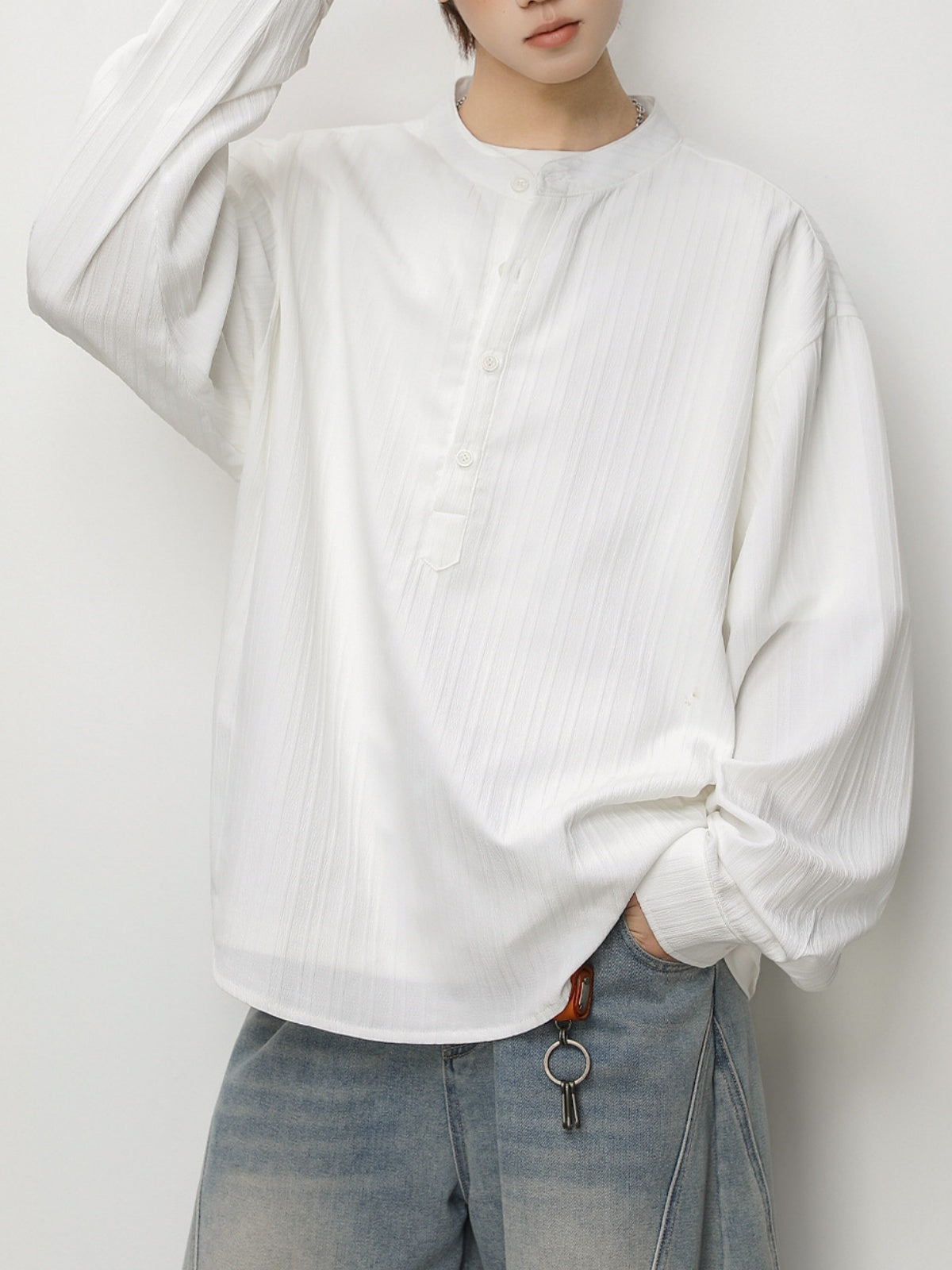 Old Money Style Vertical Stripes Shirts