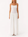 Ruffled Edges Camisoles Sweet Maxi Dresses