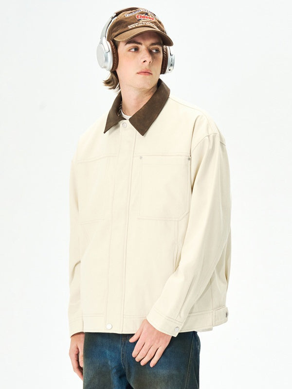Liber Autumn Men's Color matching Jackets
