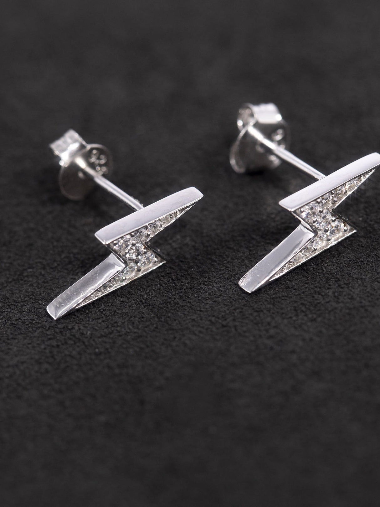 Lightning Diamond Earrings