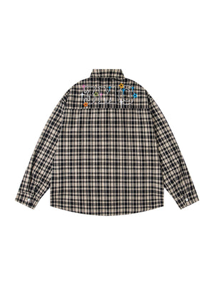 Tie Plaid Shirts