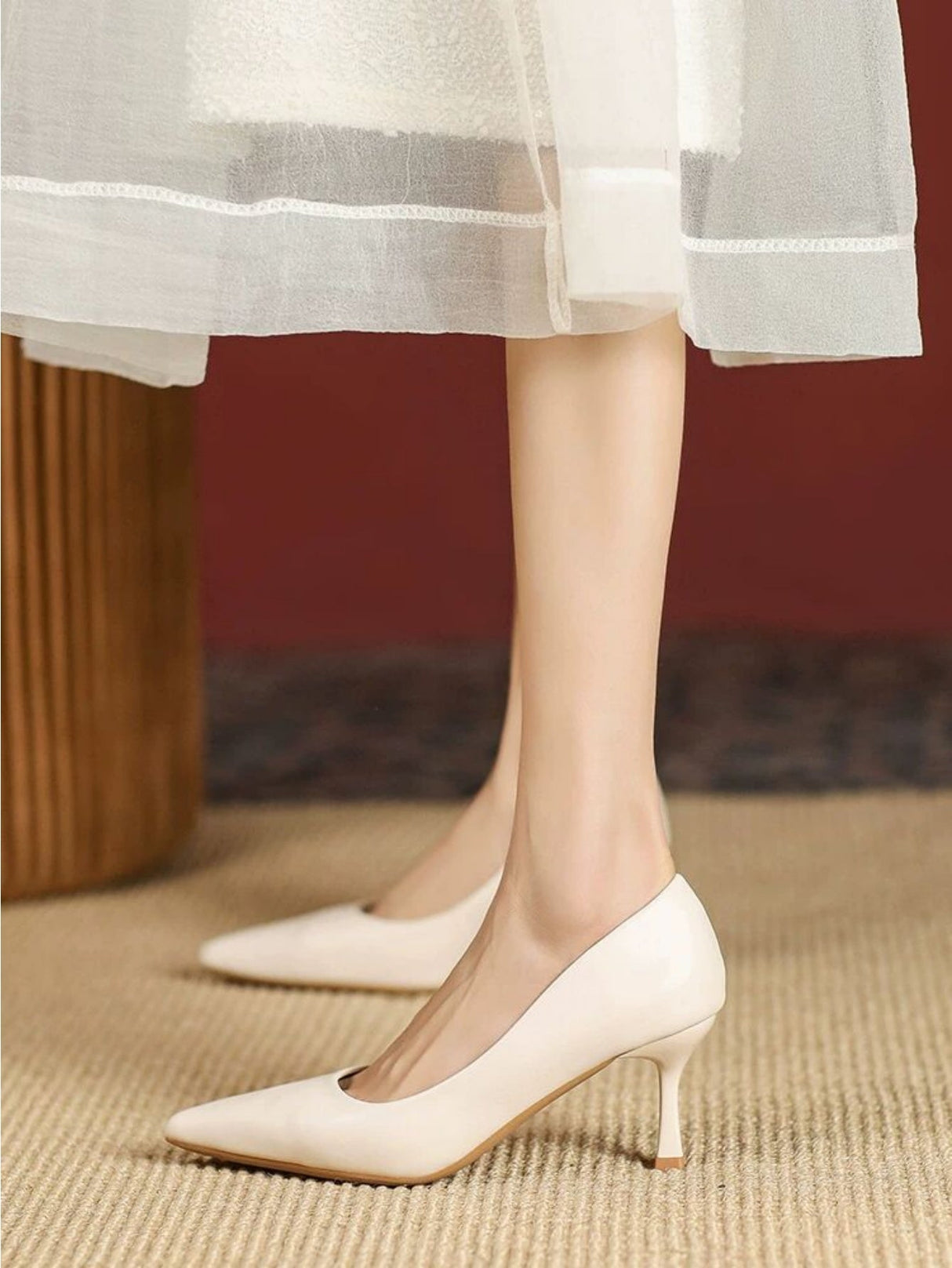 Liber Spring and autumn women's high heels