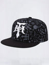 Hip-hop Embroidery Hip Hop Flat-brimmed Hat Baseball Caps
