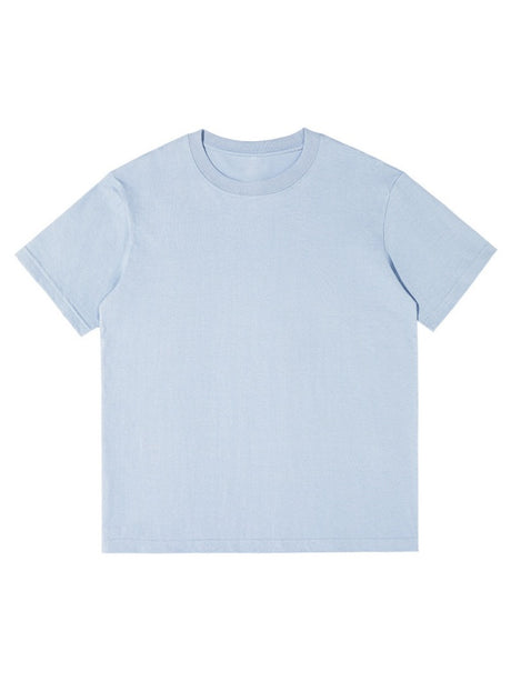 Loose-fit Leisure Solid Color T-shirts