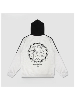 Liber Autumn Neutral wear Printed Sweatshirts&Hoodies