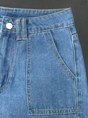 Liber Summer Women's Solid Color Jeans