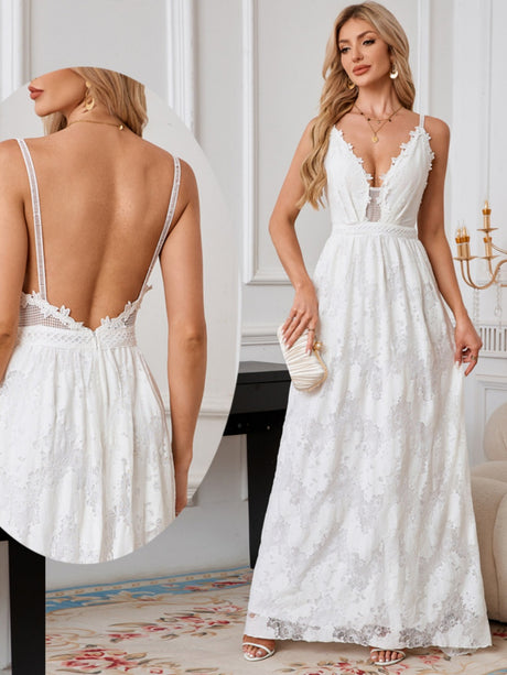 Lace Wedding Dress Formal Dress Maxi Dresses