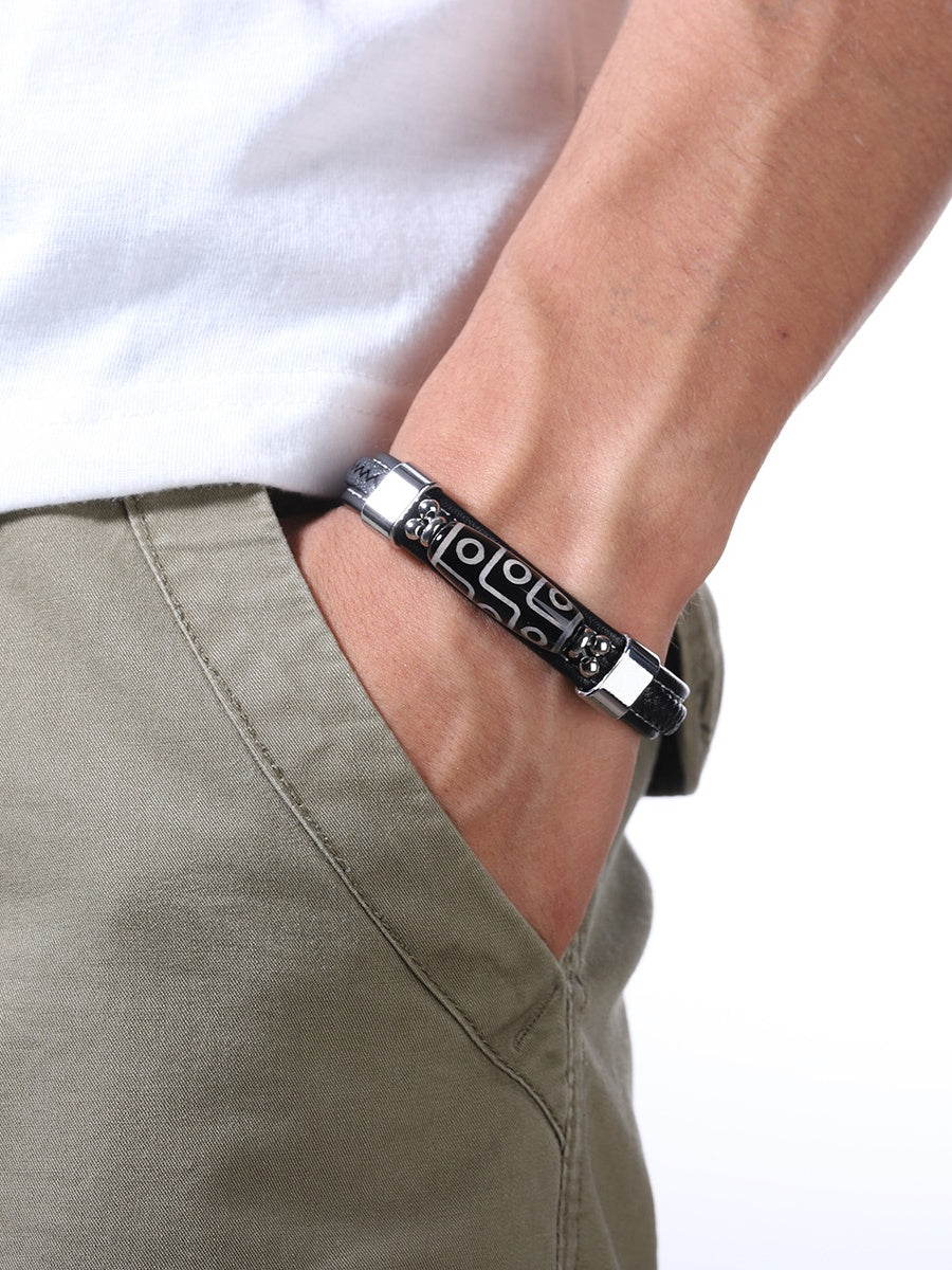 Leather Weaving Bracelet