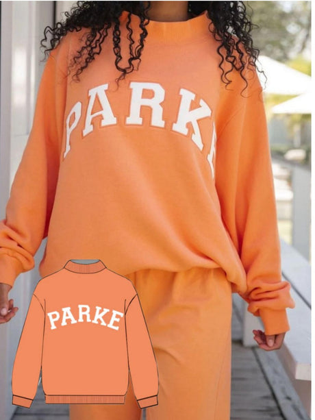 Thread Letter Printing Sweatshirts