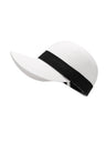 Straw-woven Long Duckbill Cap