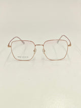 Gold And Pink Eyeglasses
