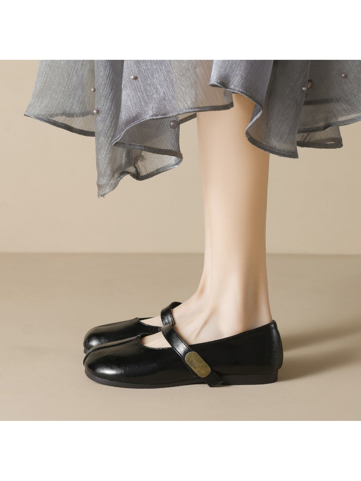Liber Spring and Autumn Women's Mary Jane Shoes