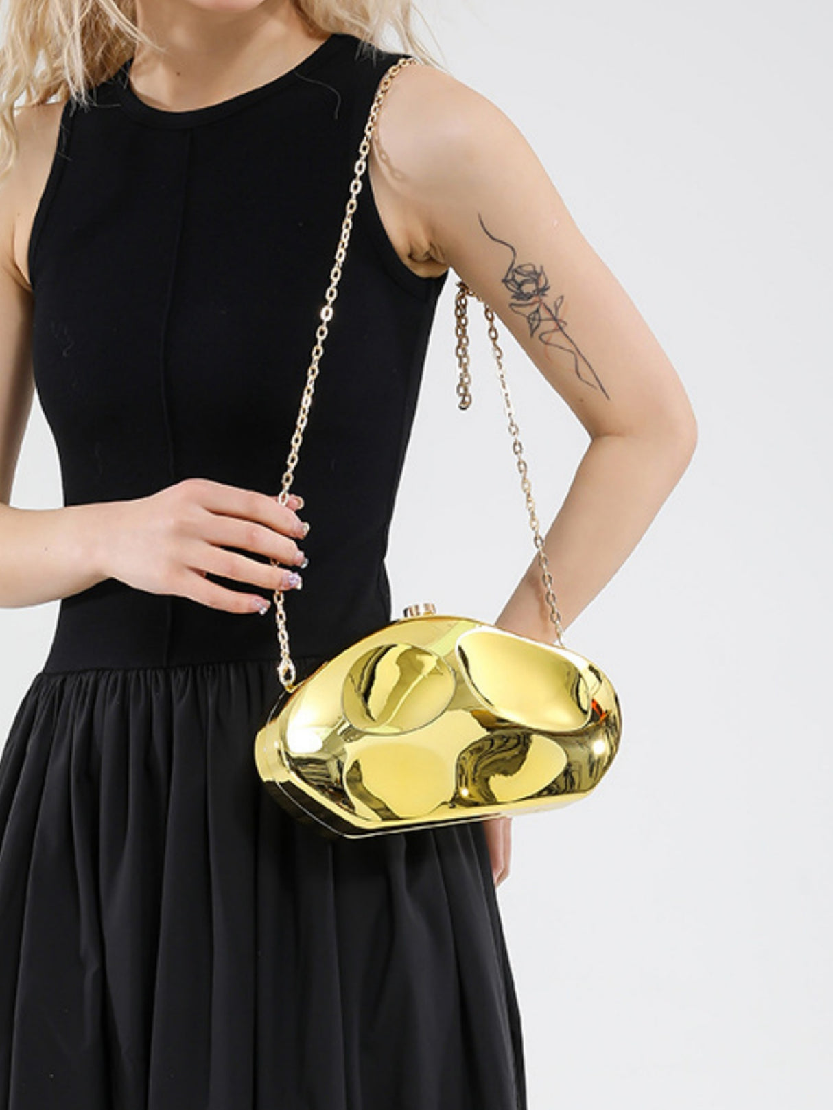 Acrylic Fashion Evening Shoulder/Crossbody Bag