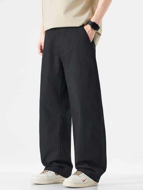 Loose-fit Straight-fit Scimitar Pants
