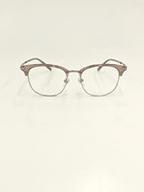Solid Color Semi-transparent Eyeglasses