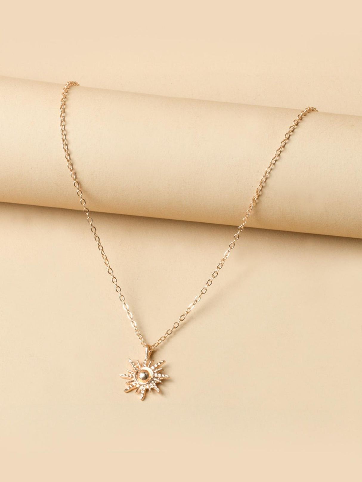 Sun Pendant Necklace