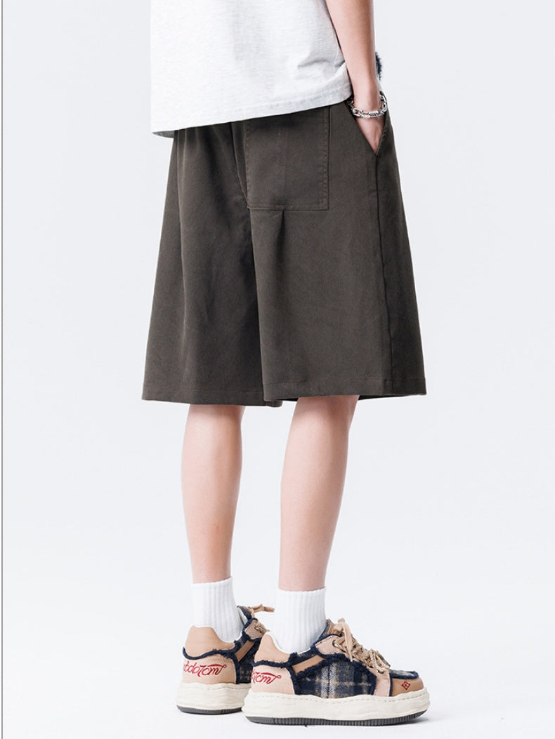 Gradient Loose-fit Leisure Five Points Shorts