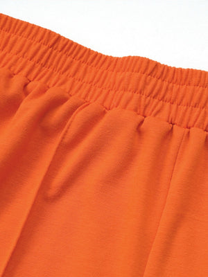 Liber Fall Women's Solid Color Sportswear Conventional Pants