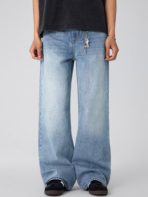 Liber Summer Men's Pocket decoration Jeans