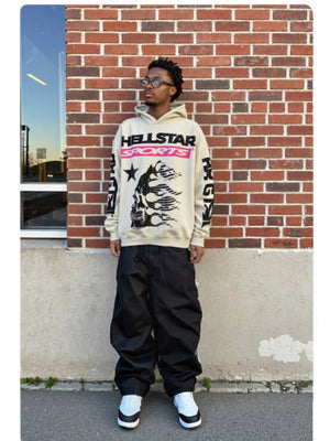 Plush Printed Hoodies