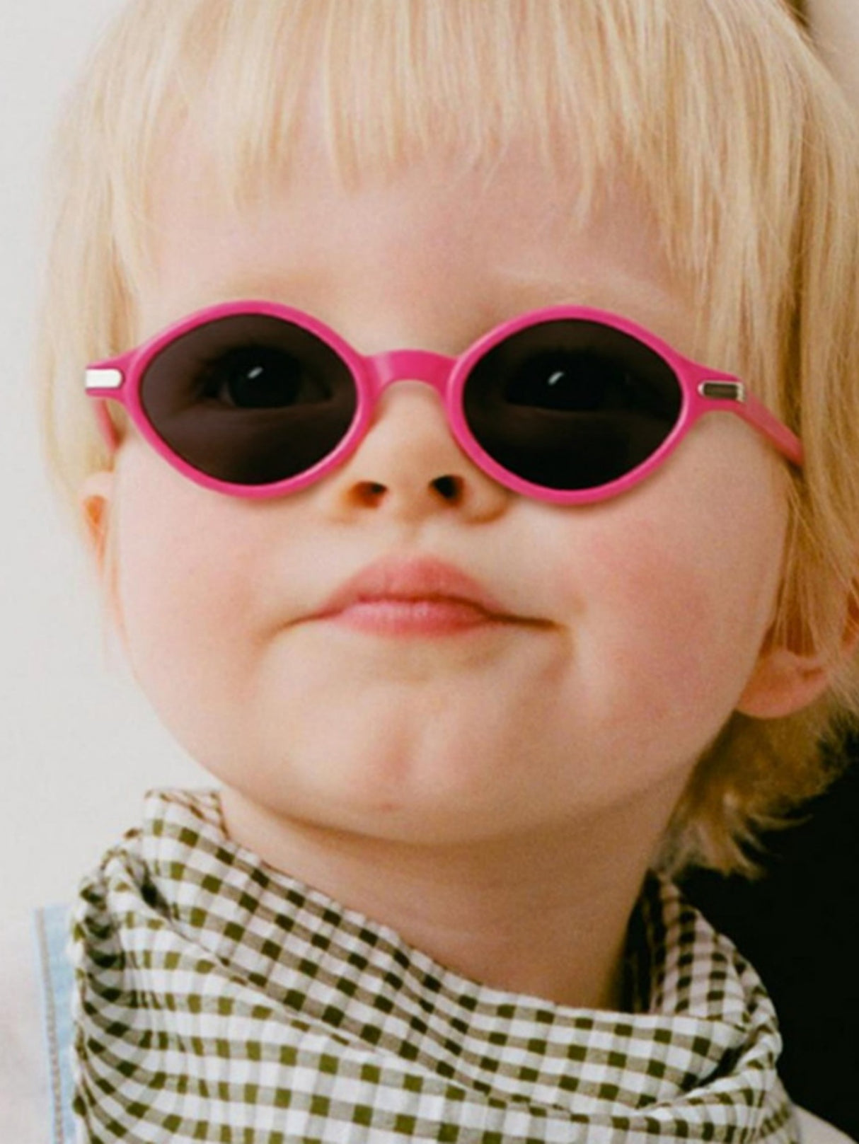 Full-frame Oval-frame Children's Sunglasses