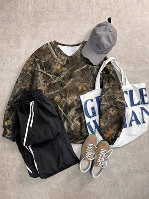 Liber Autumn Women's Splicing Plants and Flowers Sweatshirts&Hoodies