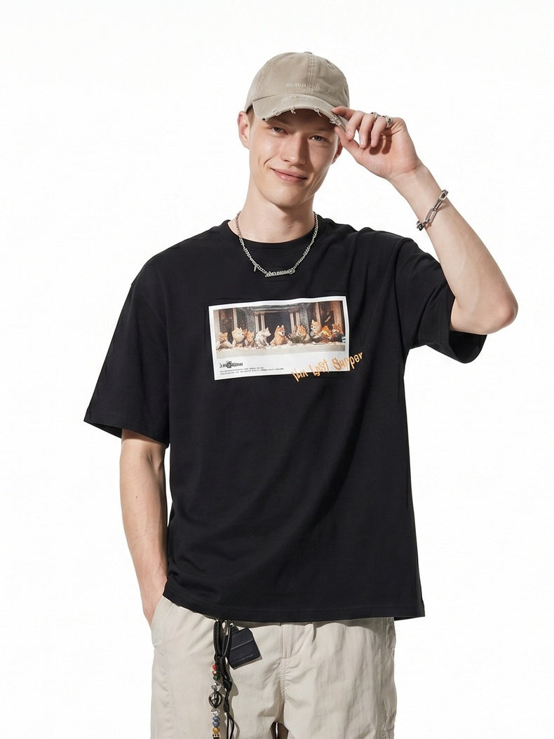 Cat Printed T-shirts