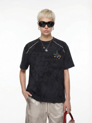 【EXPÉDITION NORMALE】T-shirts imprimés escalade avec flocons de neige