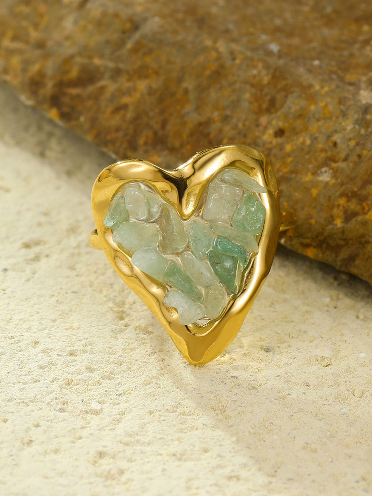 Colorful Heart Ring