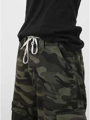 Vibe Camouflage Straight-fit Loose-fit Jeans