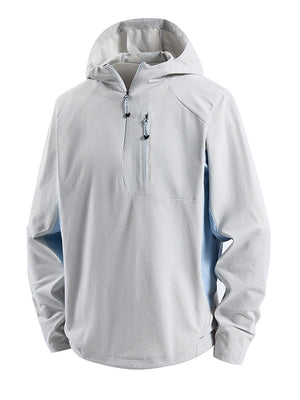 Color Matching Sunscreen Quick-drying Hooded T-shirts