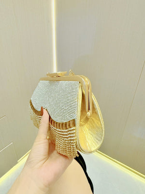 Liber Four Seasons ACC Diamond Tassel Birkin Bag