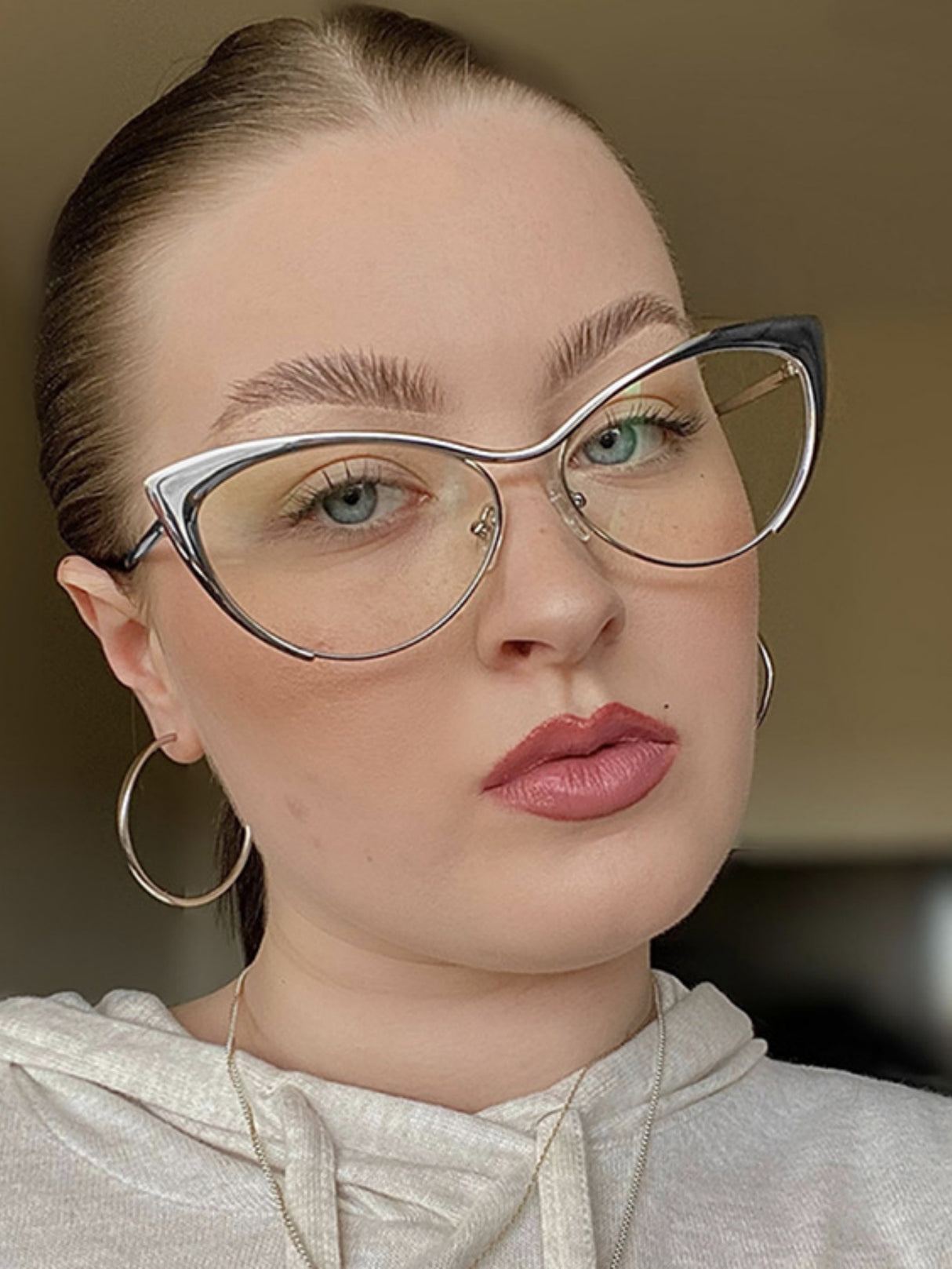 Full-frame Butterfly-shaped Fashion Glasses