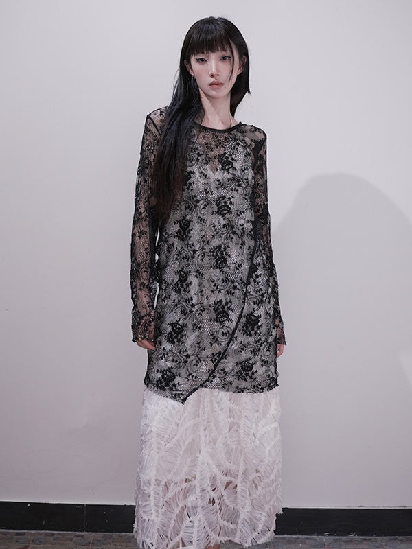 Lace Long Dress
