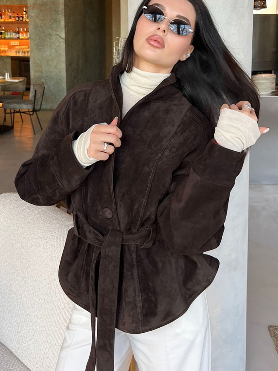 Liber Autumn Women's Belt Jackets