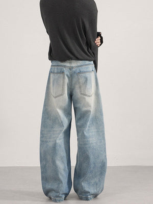 Liber Autumn Neutral wear Zipper decoration Jeans
