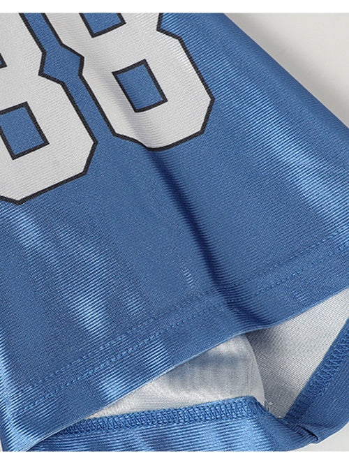 Hip Hop Gothic Alphabet Printed Ins Boxy T-shirts