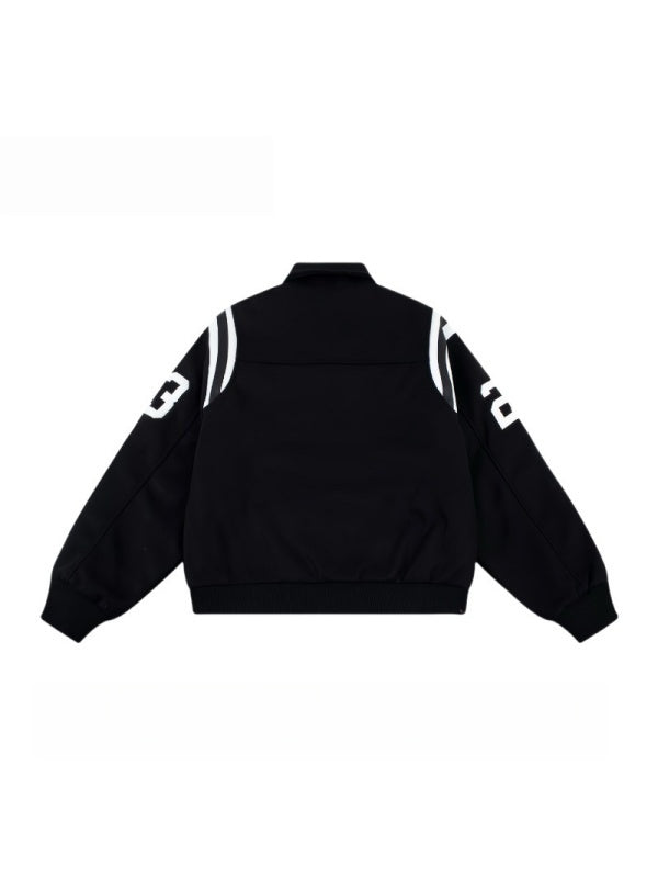 Python Pattern Cotton Keep Warm Loose Lapel Baseball Uniform Jackets