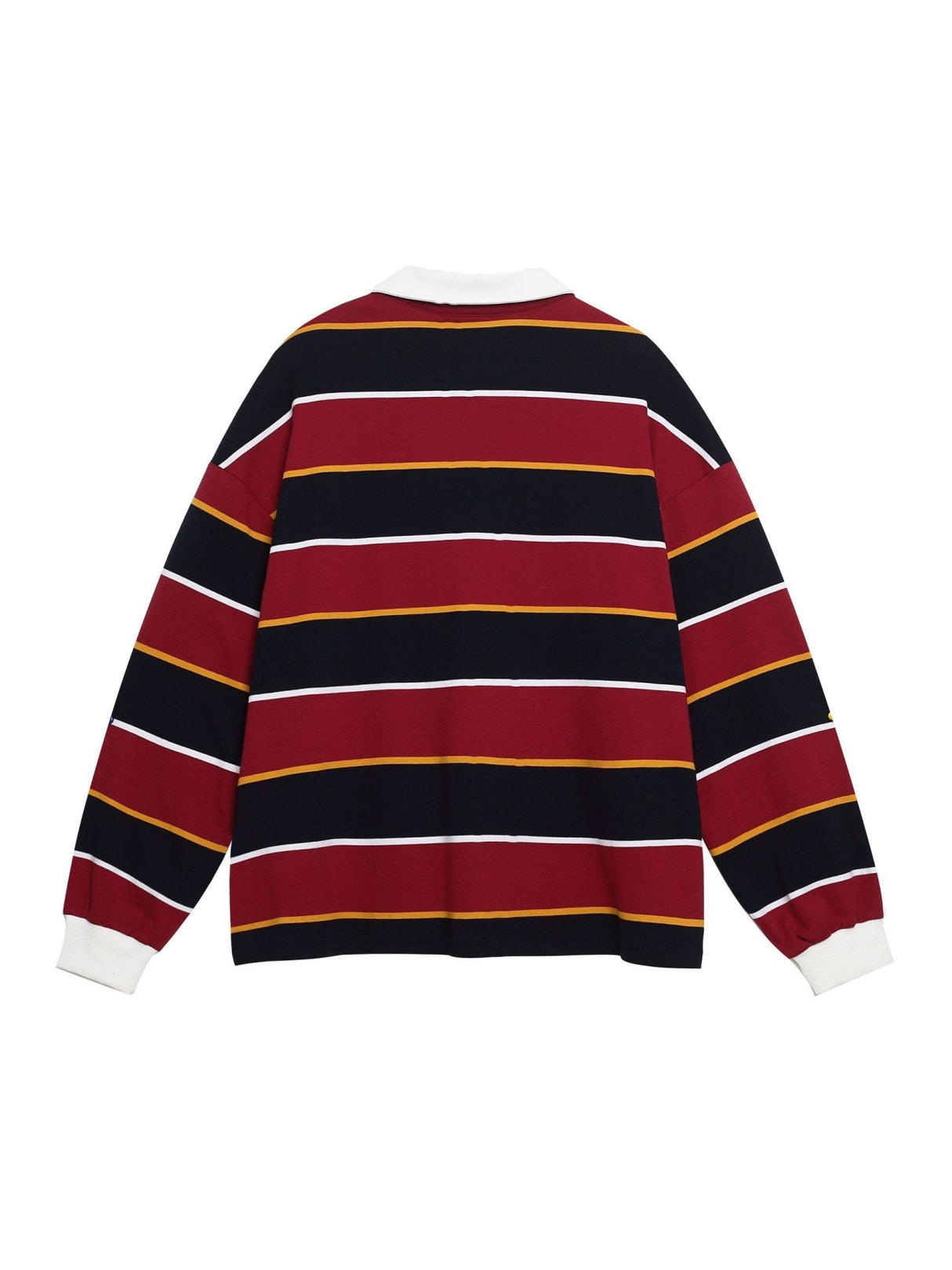 Liber Autumn Neutral wear Contrasting colors Stripes Polo Shirts